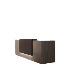 Mostradores de recepción